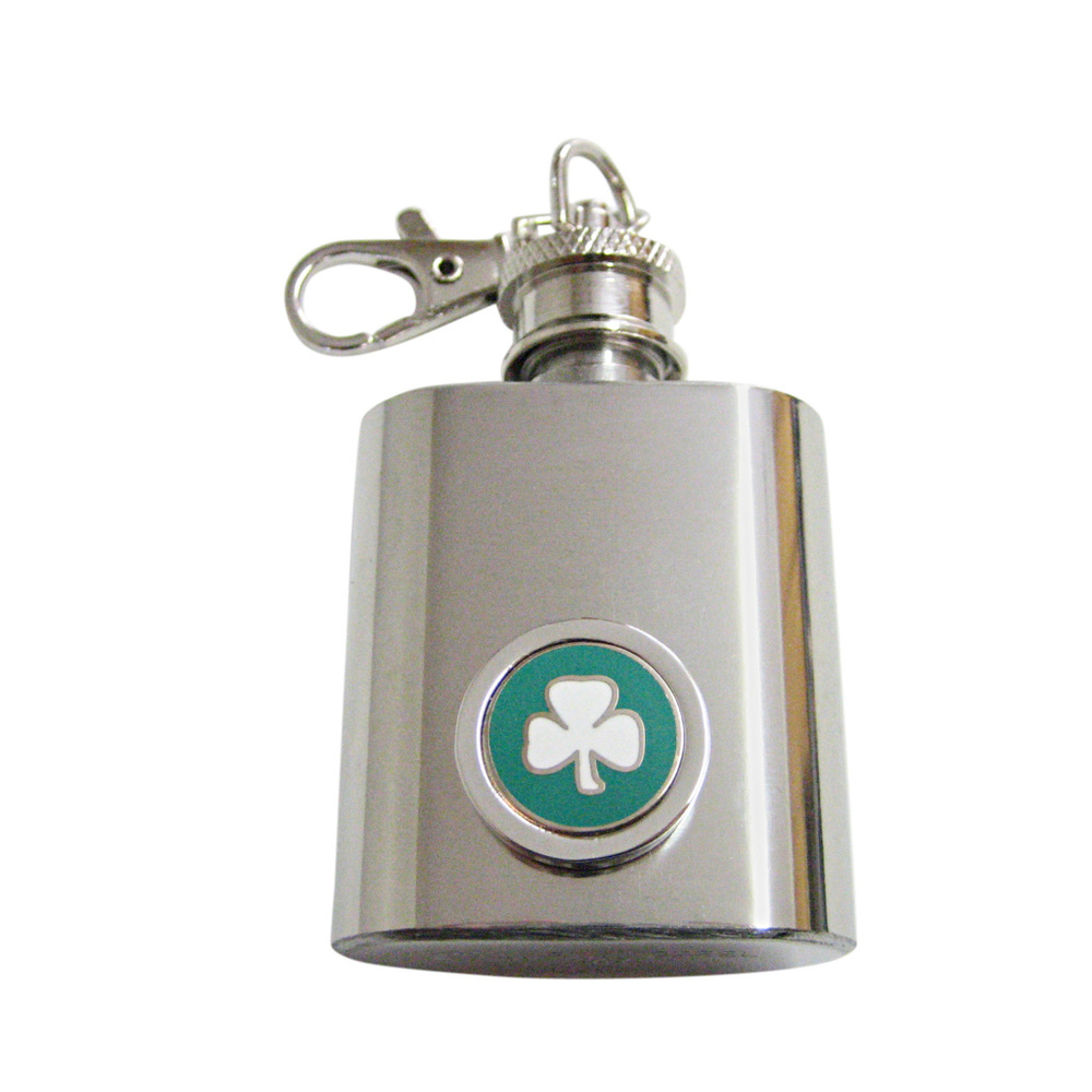 Clover Keychain Flask - image 1